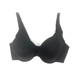 NEW SOMA Bra 32C Vanishing Back Full Coverage Black Intimates Comfy Casual NWOT